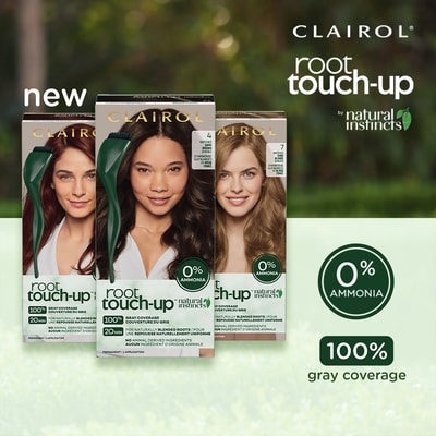 Root Touch-Up by Natural Instincts Permanent Hair Dye with 0% ammonia 6