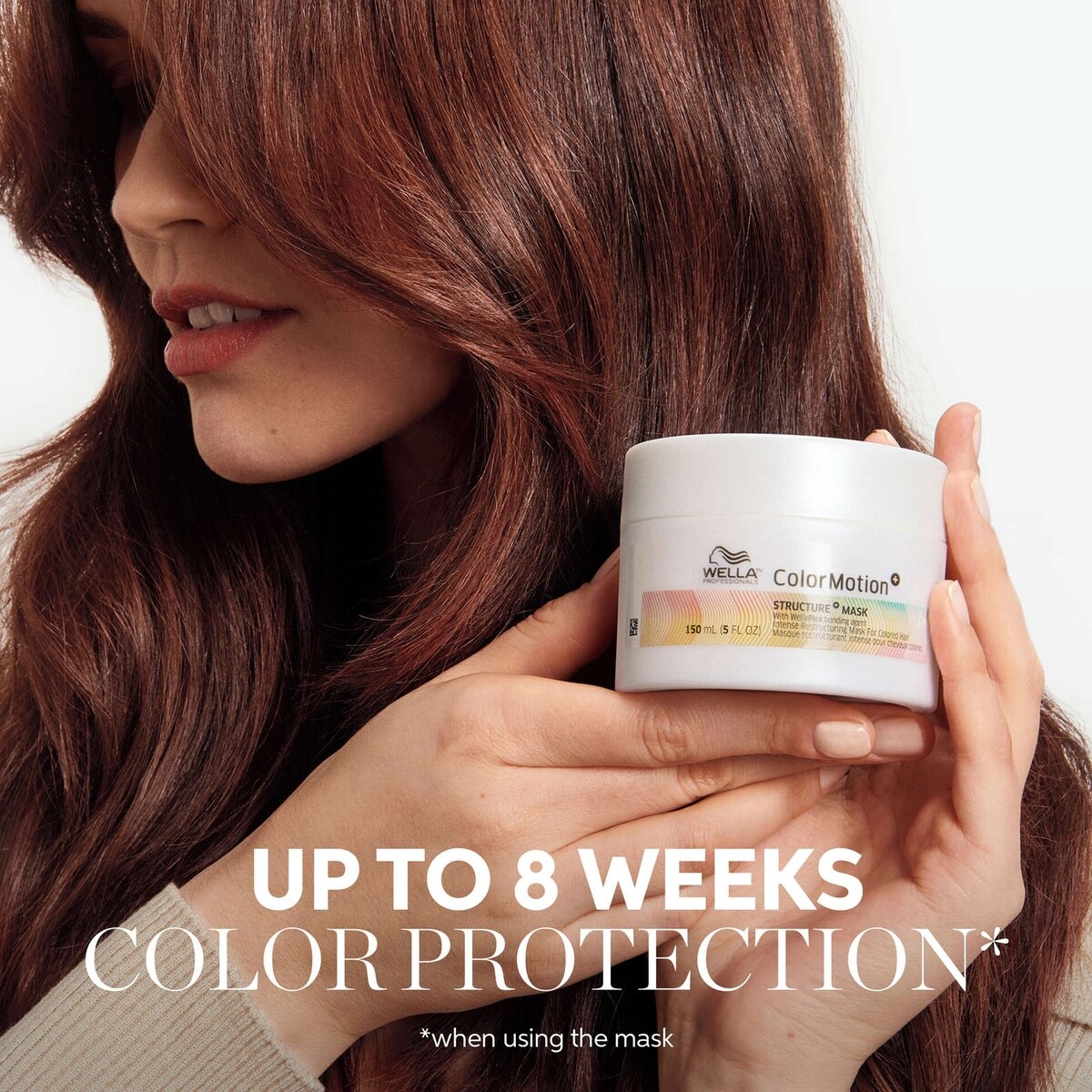 Wella Professionals ColorMotion+ Structure+ Mask - Professional Conditioning Hair Mask for Colored Hair, Conditioning Treatment for Colored Hair 150ml
