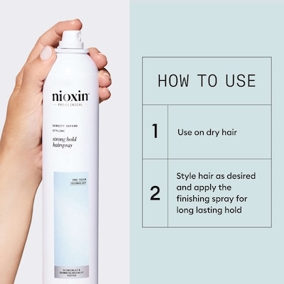 Density Defend Styling Strong Hold Hairspray - Hairspray for Long-Lasting Hairstyles 6