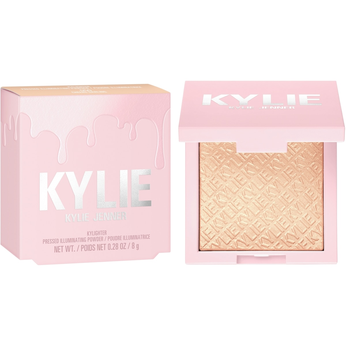 Kylighter Illuminating Powder, lightweight, smooth & radiant glowy finish, clean, vegan