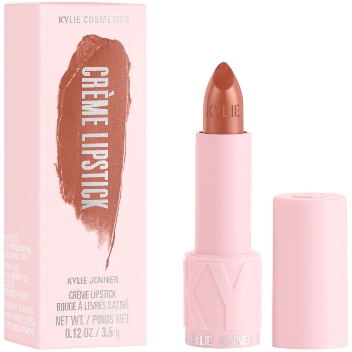 Crème Lipstick, colour-rich, satin sheen finish, non-sticky, lightweight, moisturizes for 8 hours