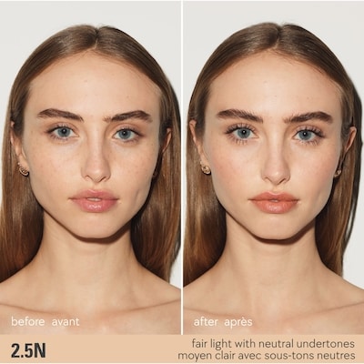 Power Plush Longwear Foundation with Niacinamide, 12-hour wear, lightweight, airbrushed natural finish 4