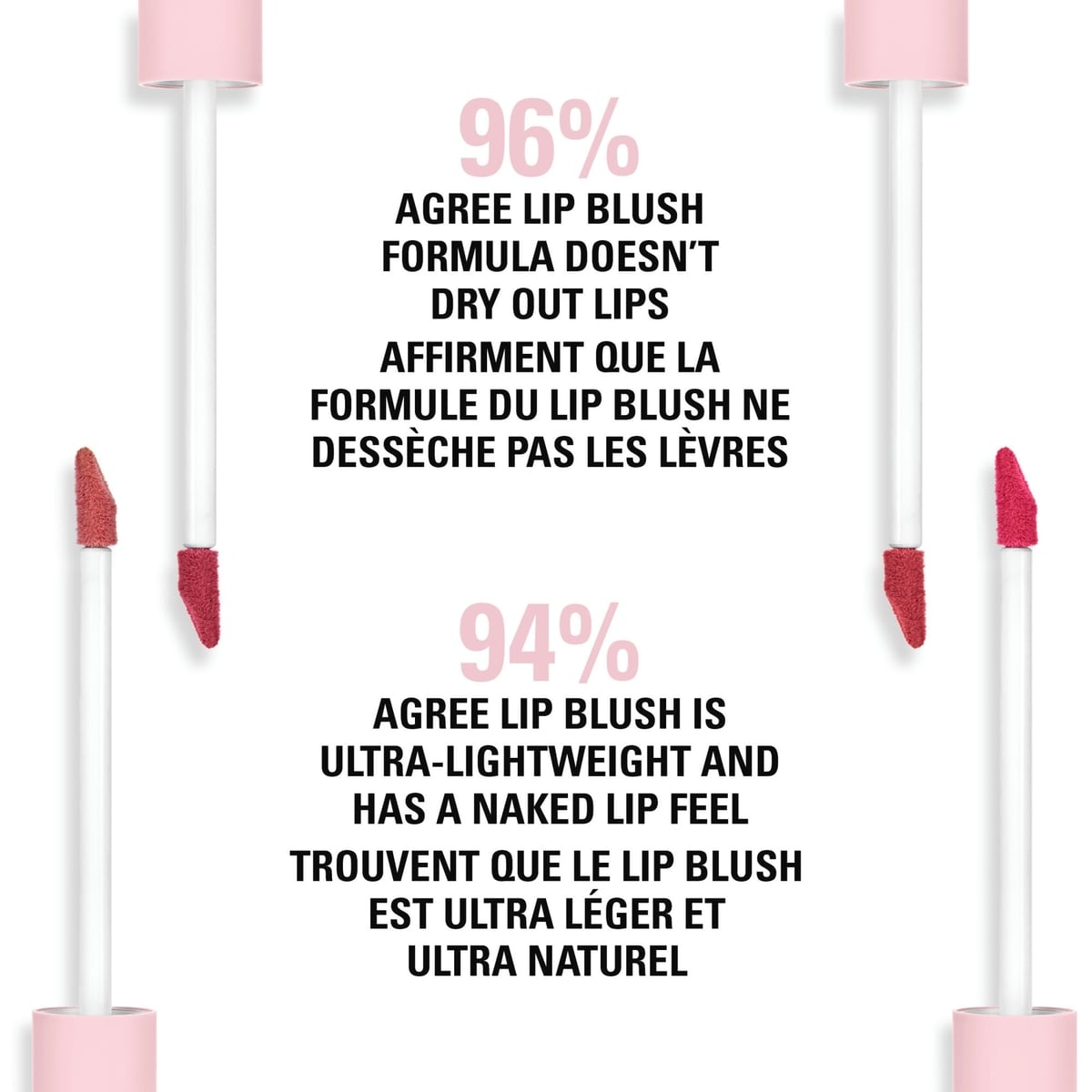 Lip Blush Kit, blotted matte lip, ultra-lightweight, vegan