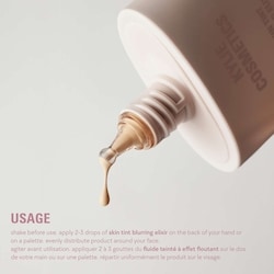 Skin Tint Blurring Elixir Foundation with Hyaluronic Acid, 12-hour wear, natural, second-skin finish 5