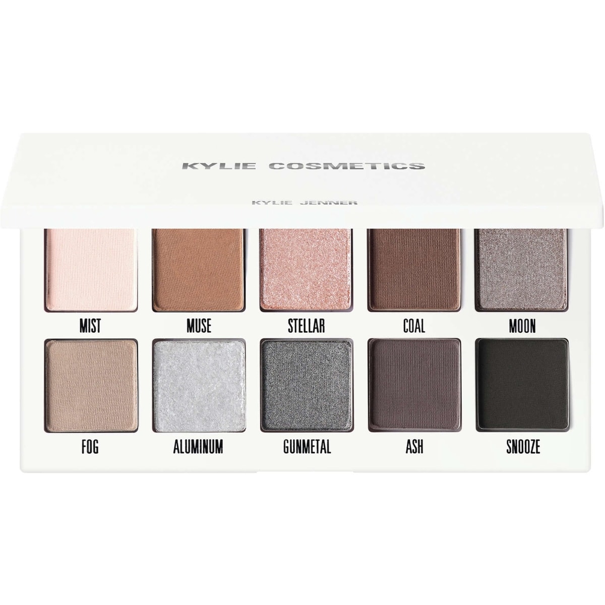 Palette de fards compacts The Smokey Palette, ultra-pigmentée, pure & saine, sans cruauté, sans talc