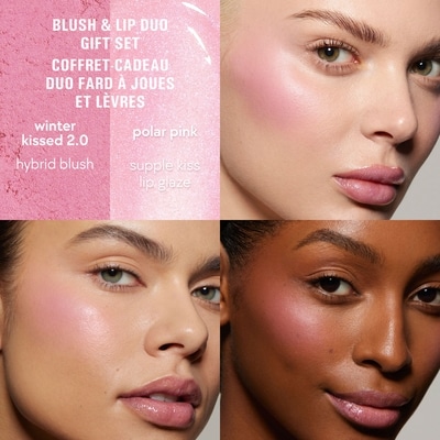 Hybrid Blush and Supple Kiss Lip Glaze Duo Gift Set 4