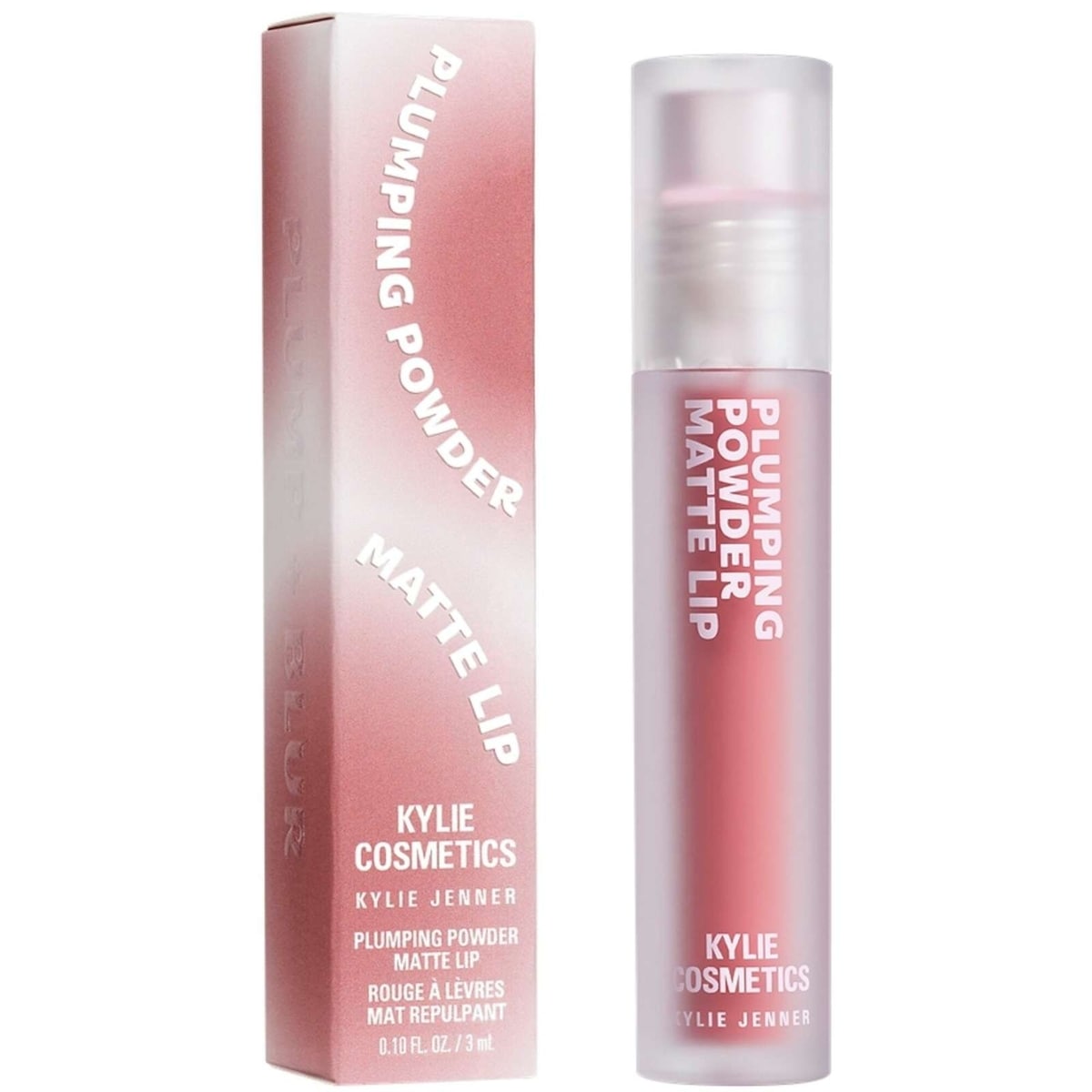 Plumping Powder Matte Lip, 12-hour wear, lightweight, blurs lines, cruelty-free, vegan