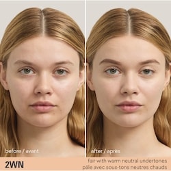 Natural Blur Powder Foundation, medium buildable blurred matte, 12-hour wear, breathable finish 4