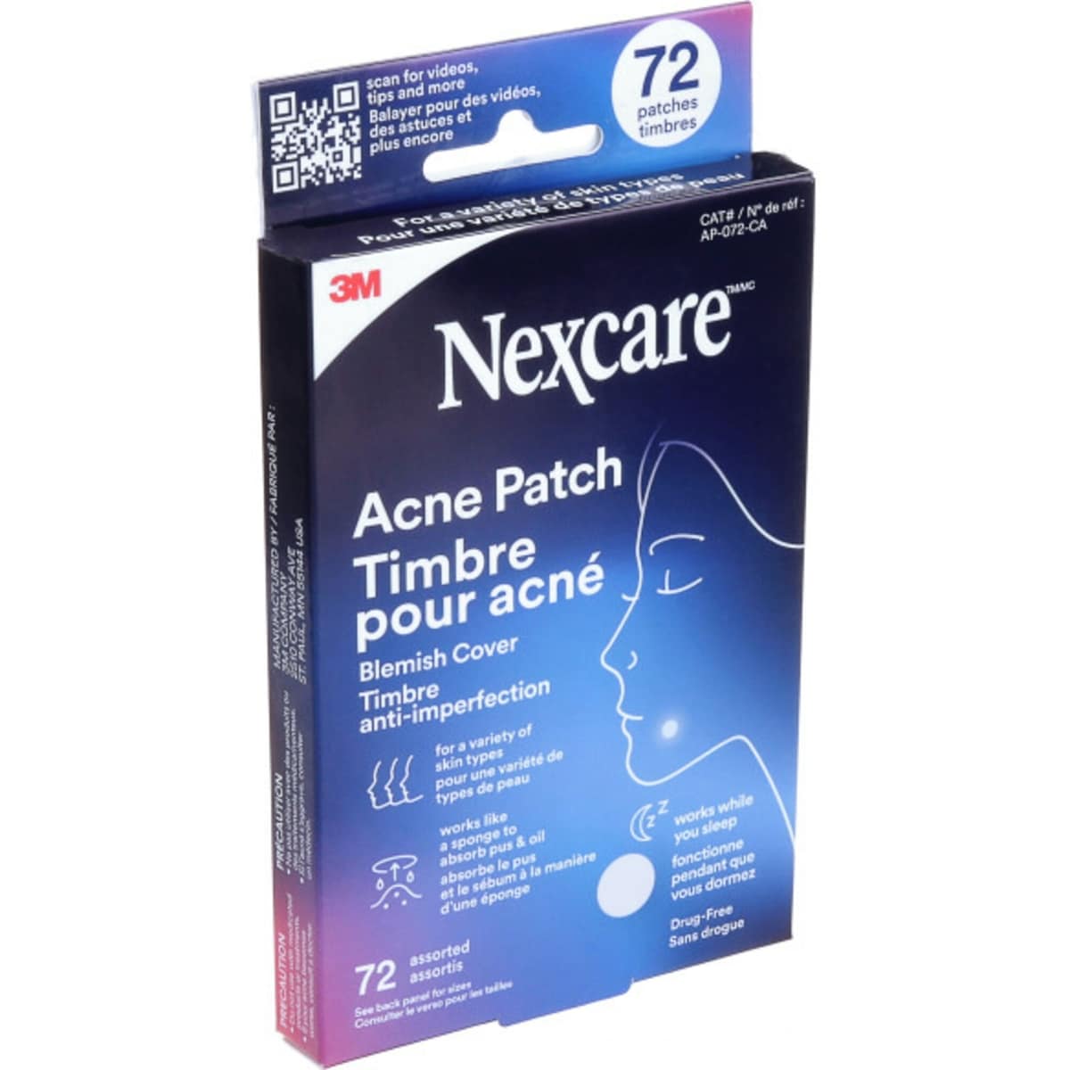Timbre anti-imperfection pour acn