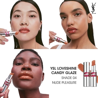 YSL LOVESHINE CANDY GLAZE - Lip Gloss Stick 3