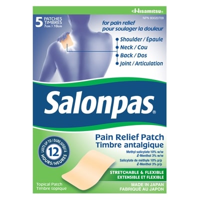 Salonpas 12 Hour Pain Relief Patch