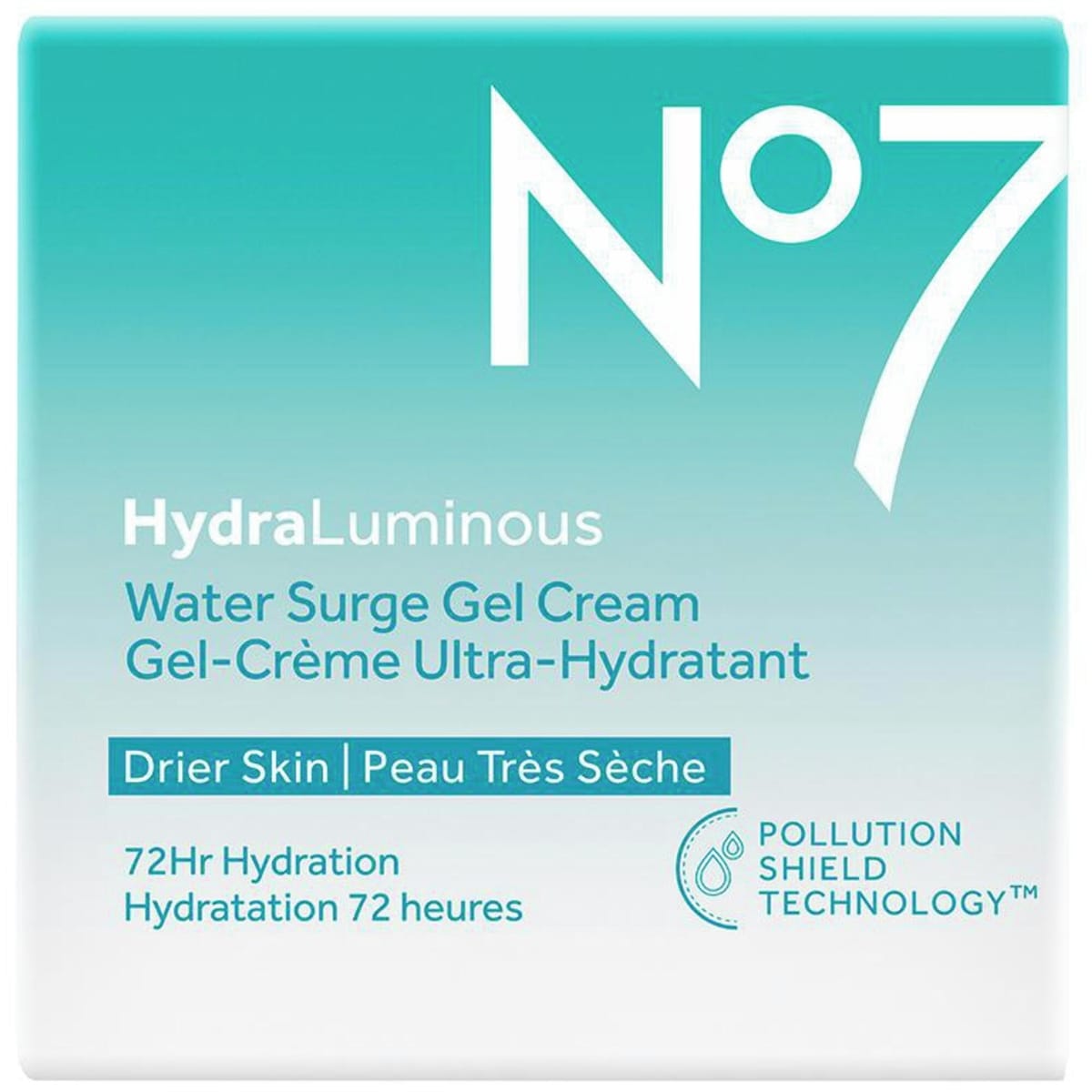Naris duplé crème 28g No7 HydraLuminous Water Surge Gel Cream | Shoppers Drug Mart