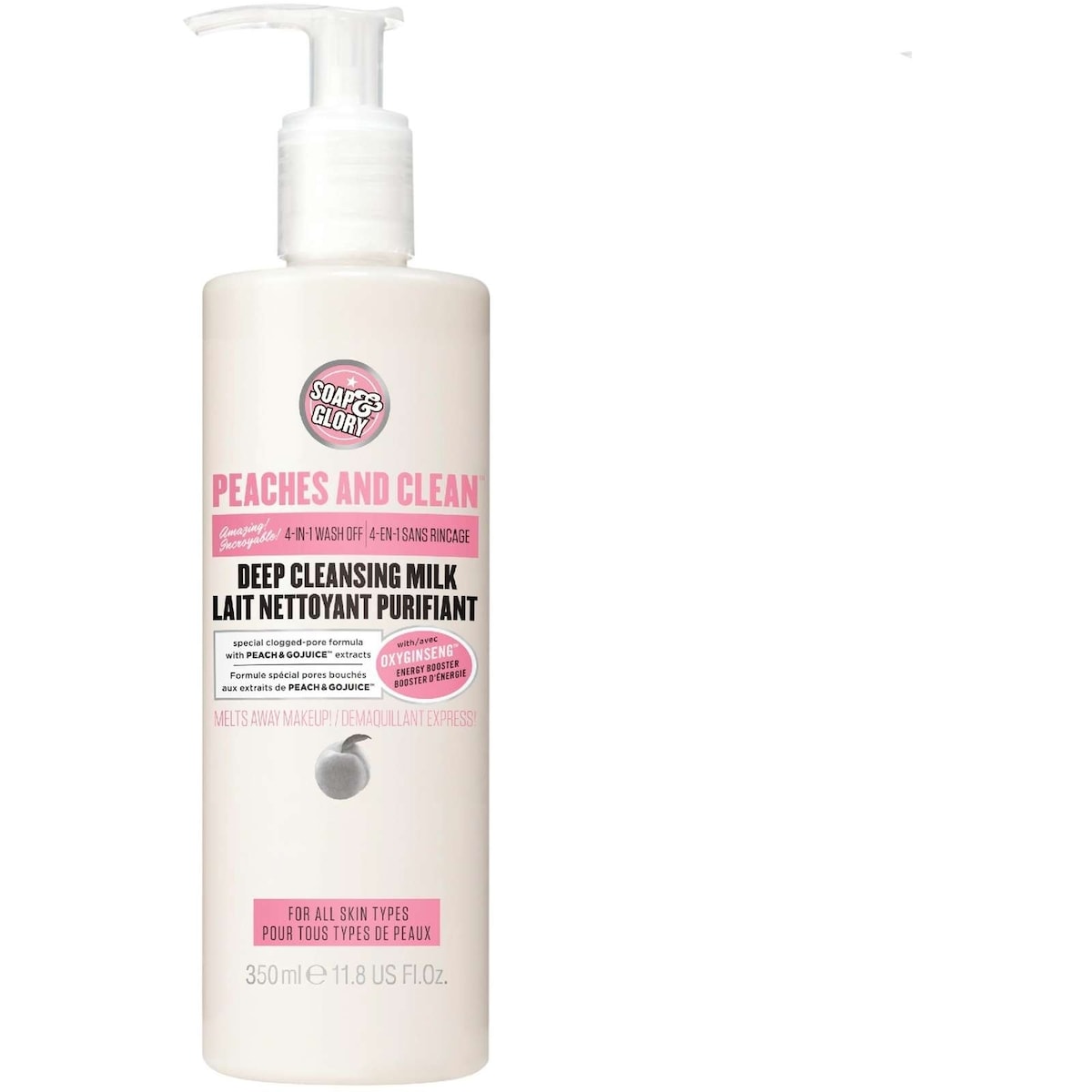 Soap & Glory Peaches & Clean Deep Cleansing Milk 350 mL