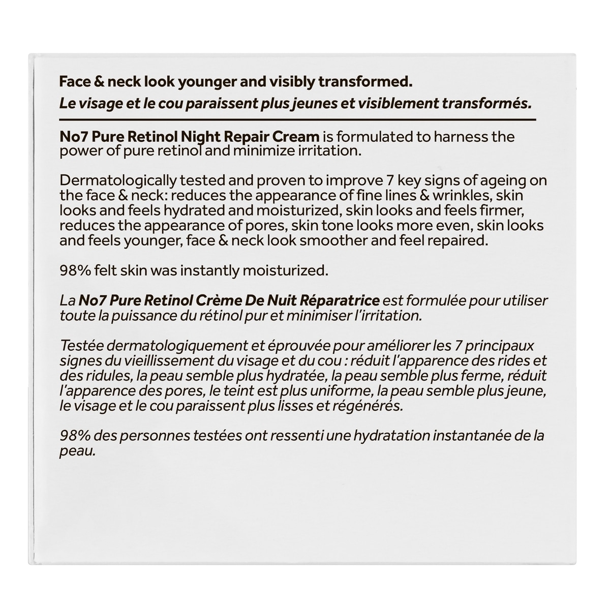 Pure Retinol Night Repair Cream