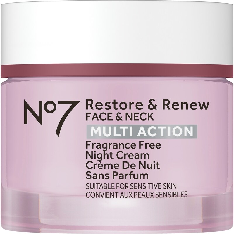 No7 Restore & Renew Fragrance Free Night Cream | Shoppers Drug Mart