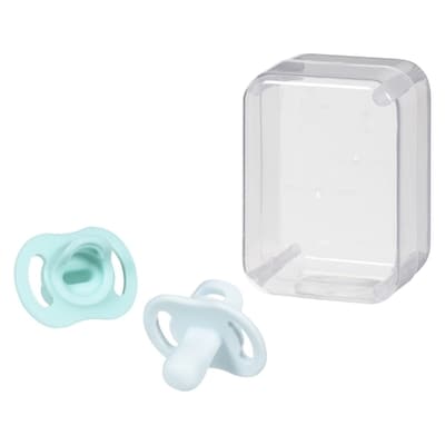 Ultra-light StayPut Pacifier, 0-6m, 2 Count, One-Piece Silicone Design