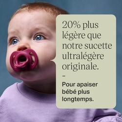 Sucette Tommee Tippee Ultra-légère StayPut, 18 à 36 mois, paquet de 2, conception monopièce en silicone 4