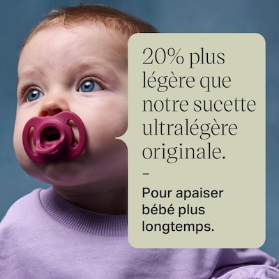 Sucette Tommee Tippee Ultra-légère StayPut, 18 à 36 mois, paquet de 2, conception monopièce en silicone 4