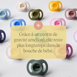 Sucette Tommee Tippee Ultra-légère StayPut, 18 à 36 mois, paquet de 2, conception monopièce en silicone 6