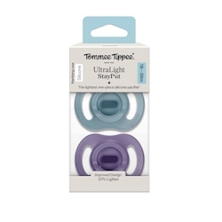 Sucette Tommee Tippee Ultra-légère StayPut, 18 à 36 mois, paquet de 2, conception monopièce en silicone 7