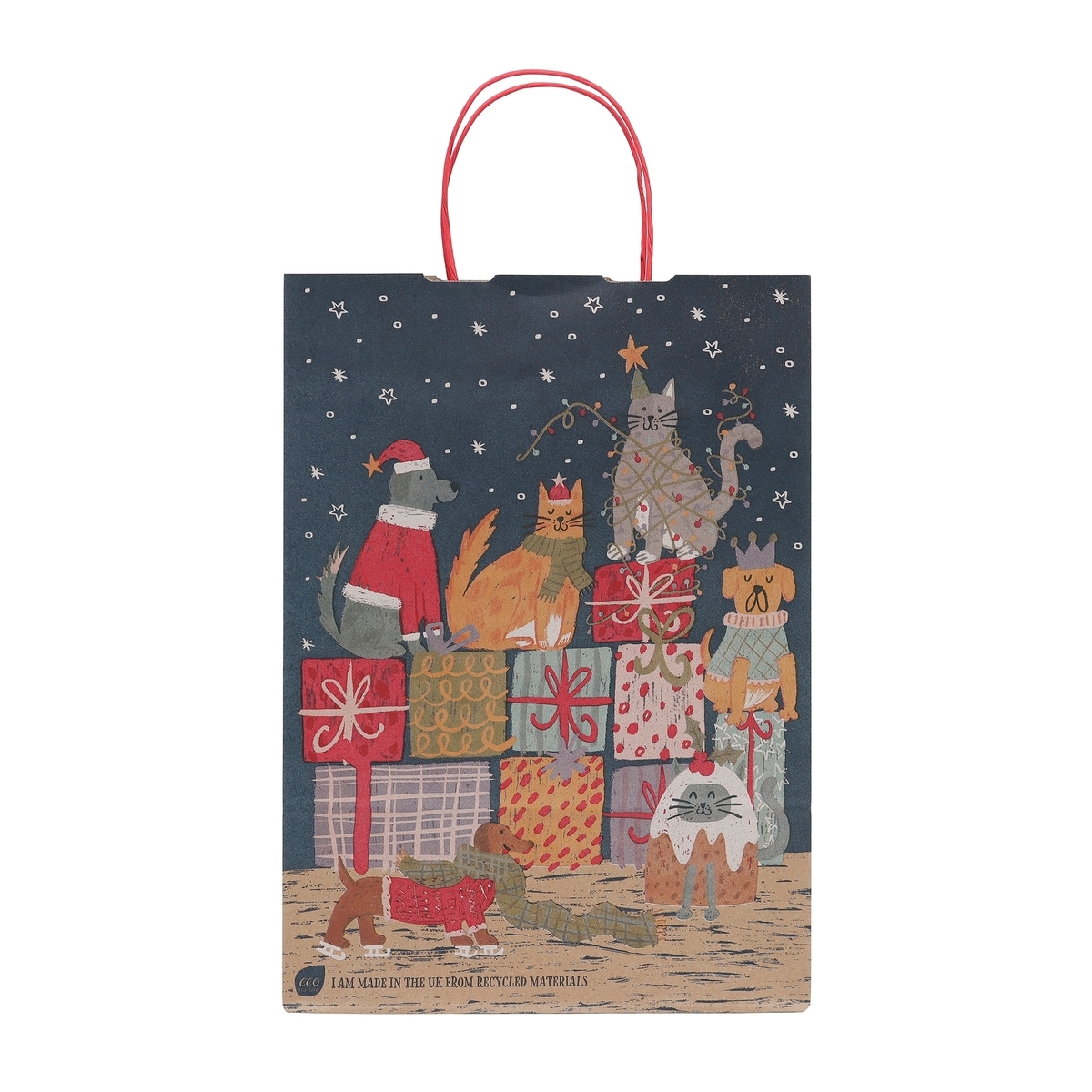 KRAFT 3PC LRG BAGS Asst