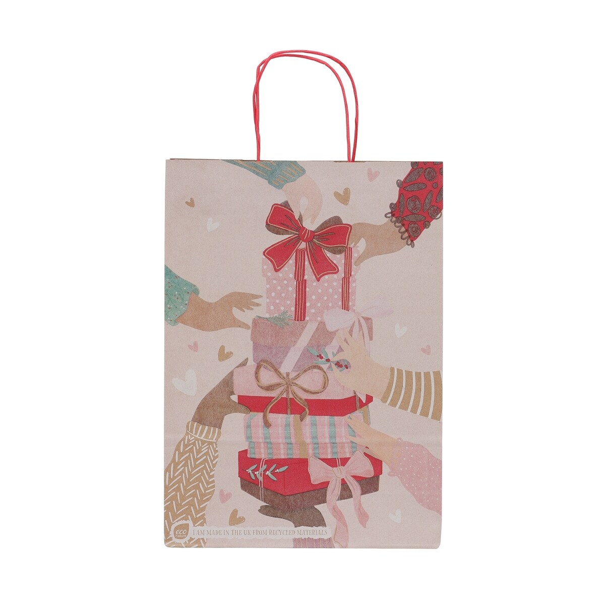 KRAFT 3PC LRG BAGS Asst