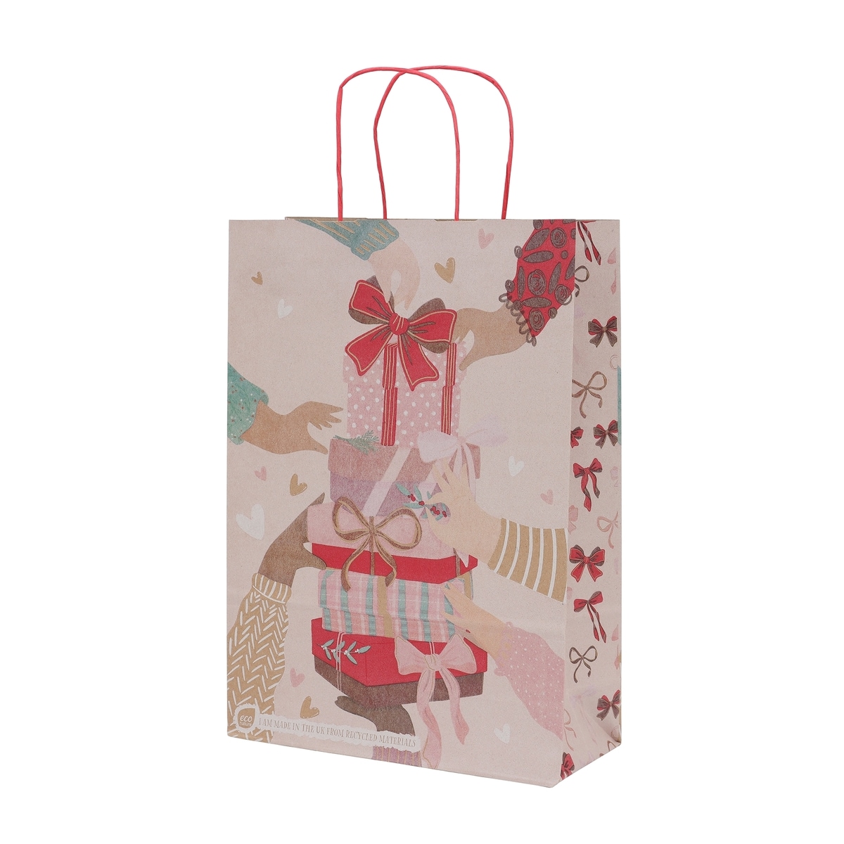 KRAFT 3PC LRG BAGS Asst