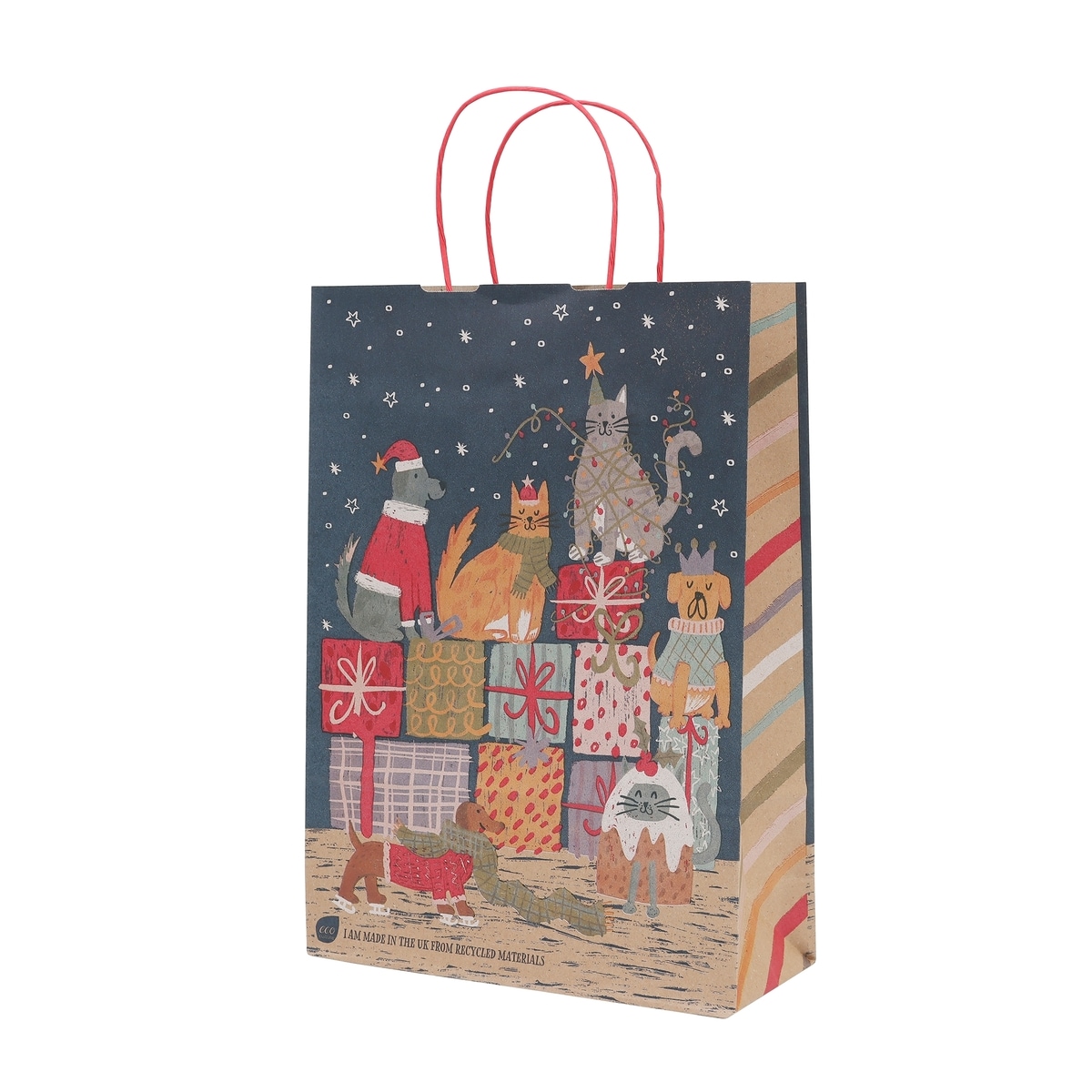 KRAFT 3PC LRG BAGS Asst