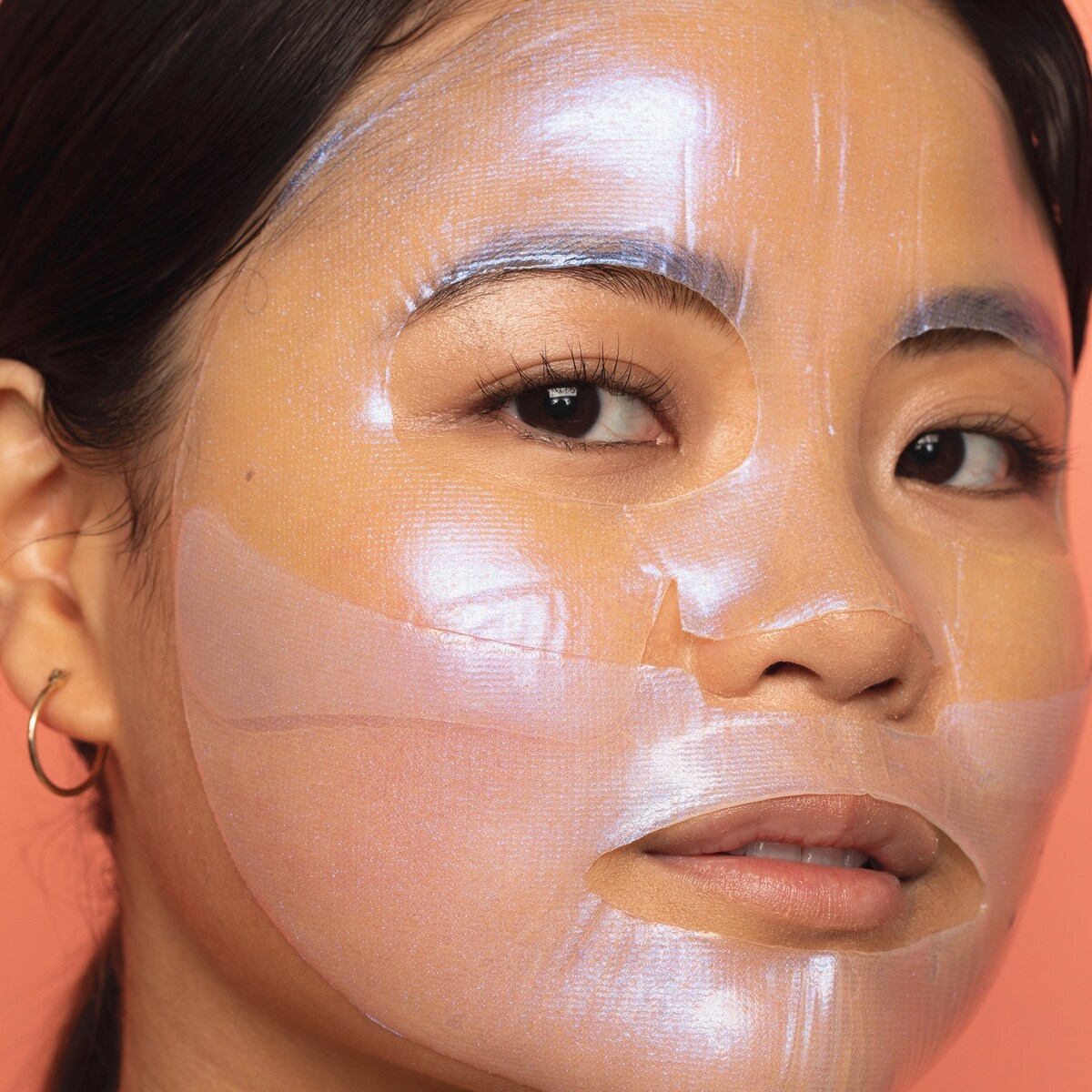 Masque d'hydrogel hyaluronique