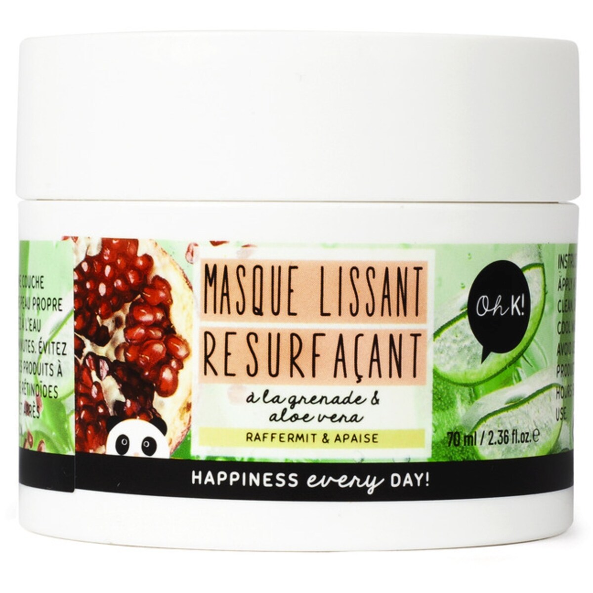 Masque lissant surfaçant