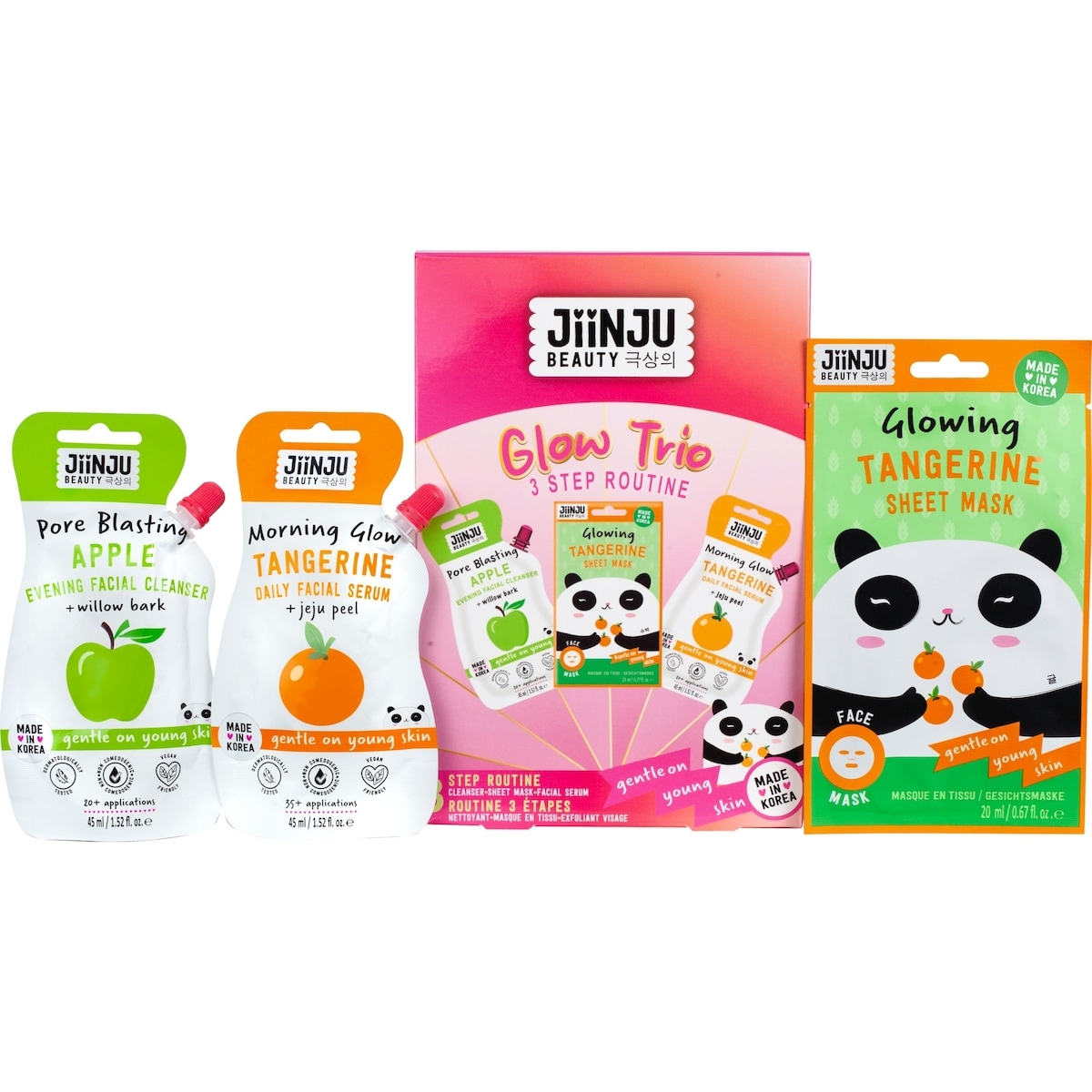 Jiinju Glow Trio - 3 step routine