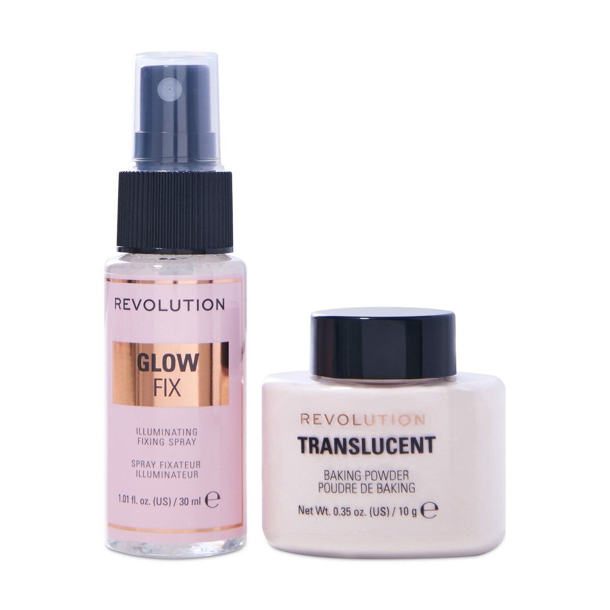 Revolution Mini Glow Heroes Makeup Setting Duo