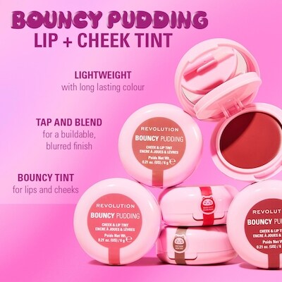 Bouncy Pudding Lip & Cheek Peach Veil 7