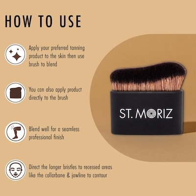 Self Tan Contour Brush 3