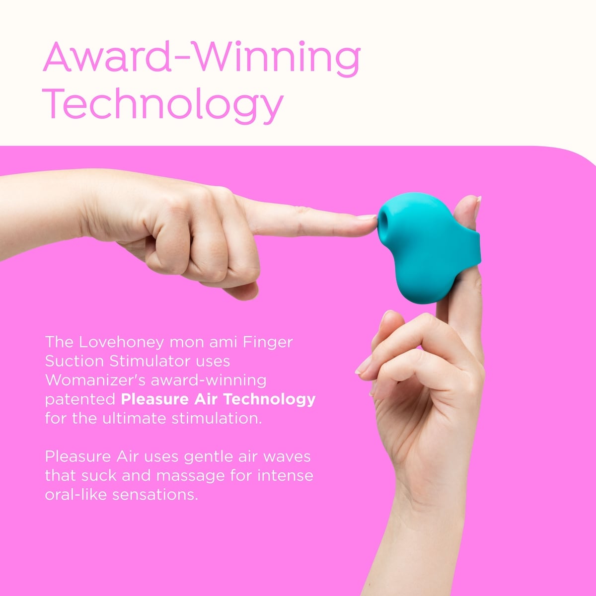 Mon ami Stimulateur à succion du bout des doigts