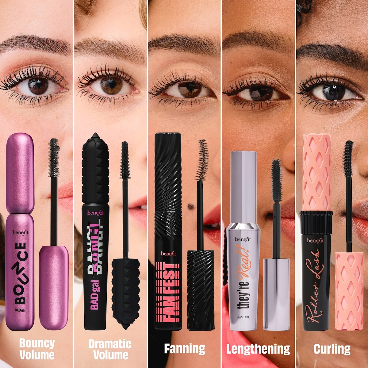 Mascara courbe et lift Roller Lash