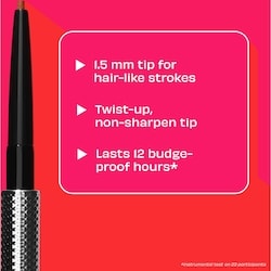 Mini Crayon à sourcils précis hydrofuge Precisely, My Brow Pencil 4