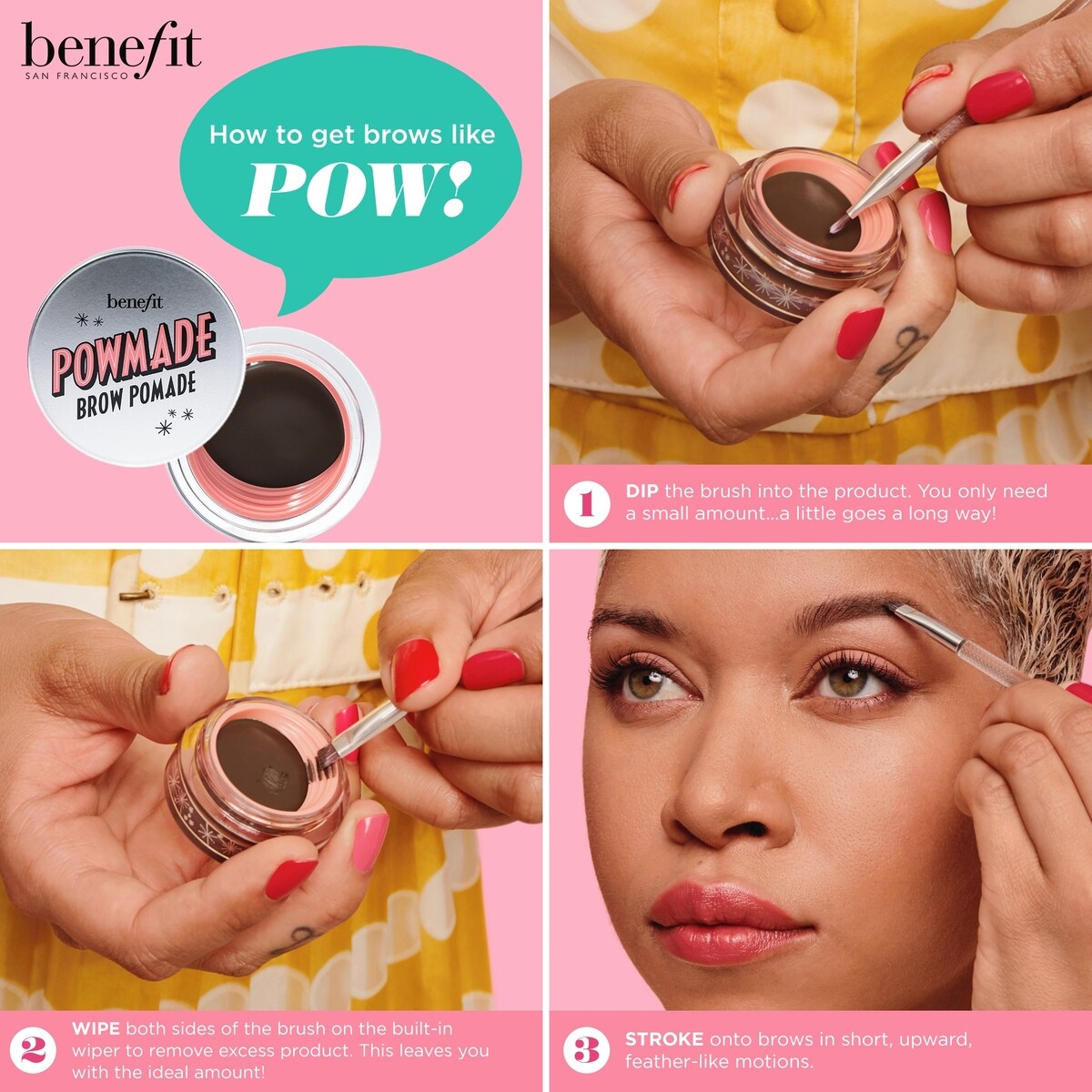 POWmade brow pomade full-pigment