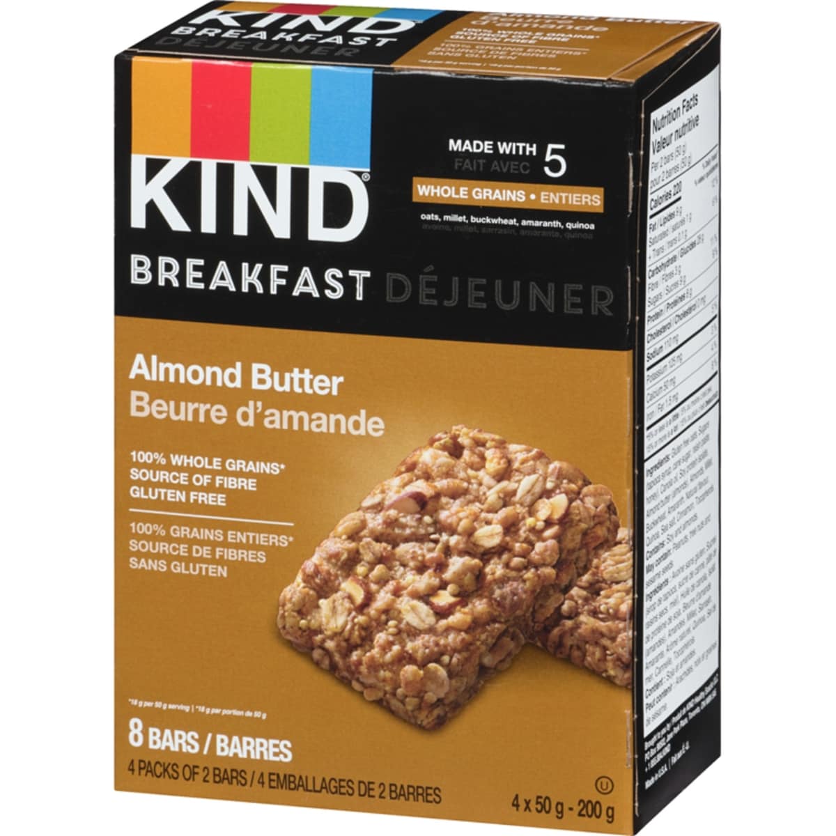 Barre Petit Déjeuner Beurre d'amande