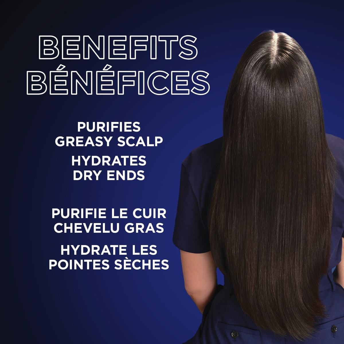 Revitalisant Purifiant Magnetic Charcoal pour Cuir Chevelu Gras, Hydrate les Pointes Sèches jusqu'à 48H, avec Charbon Actif et Huile de Fleur de Nigelle