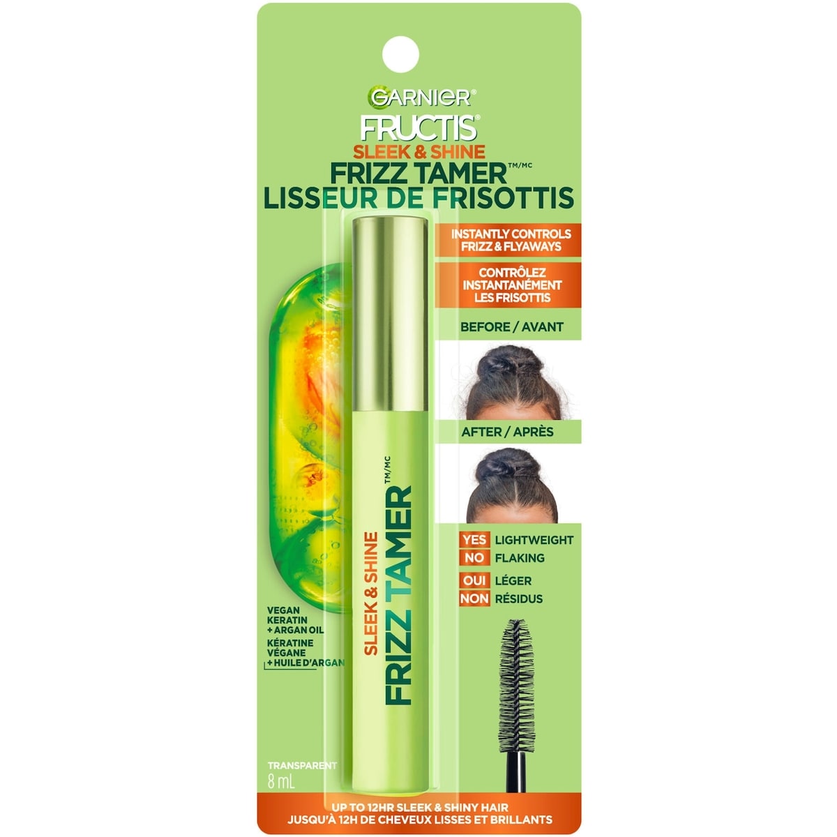 Garnier Garnier Fructis Sleek and Shine Frizz Tamer 8 mL