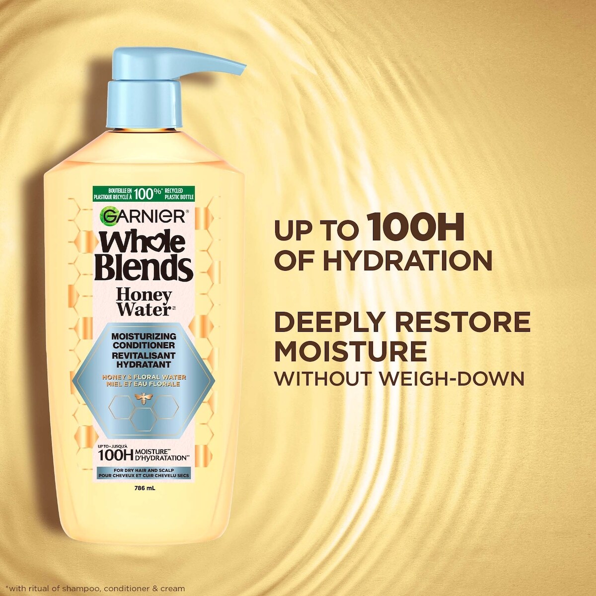 Whole Blends Honey Water Moisture Restoring Conditioner