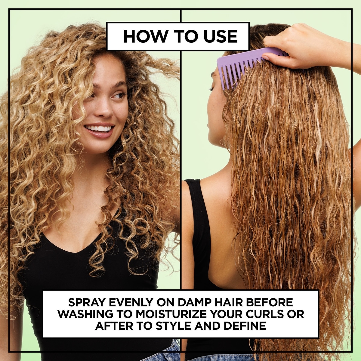 Spray Démêlant Cheveux Fructis Curl Nourish