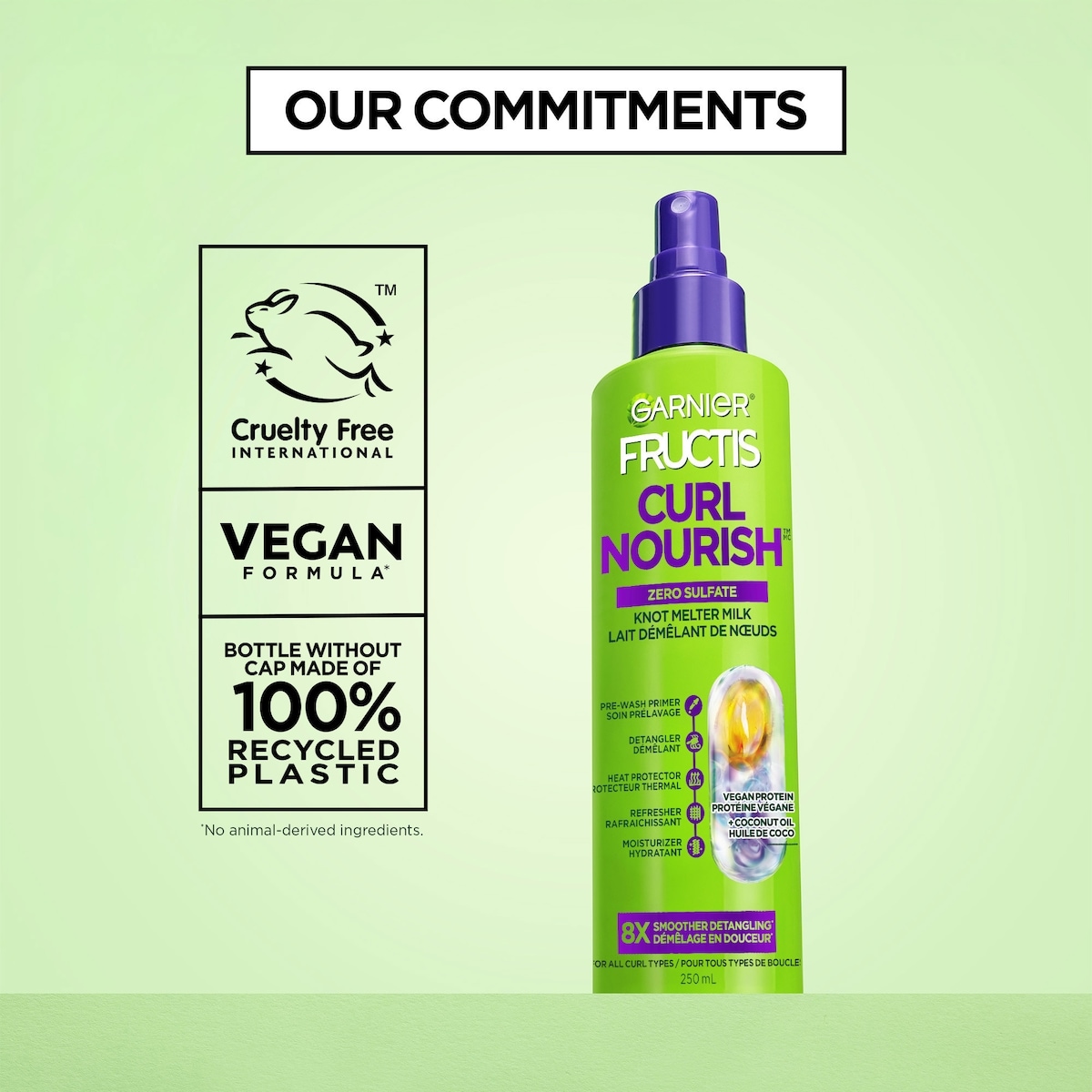 Fructis Curl Nourish Hair Detangler Spray