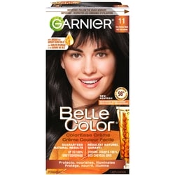 Belle Color Permanent Hair Dye, 100% Grey Coverage, Enriched with Argan Oil and Wheat Germ Oils - 1 Application 1