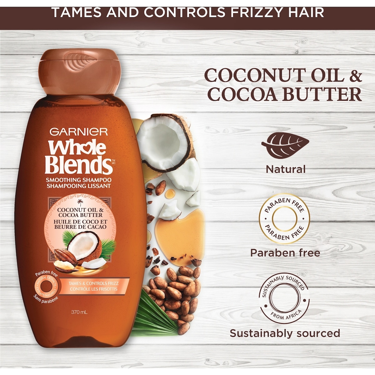 Whole Blends Shampoo, pour cheveux crépus