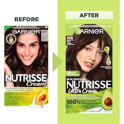 Nutrisse Ultra Crème, Permanent Hair Dye, 100% Grey Coverage 5