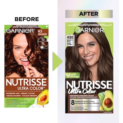 Nutrisse Ultra Color, Permanent Hair Dye, Long-Lasting Vibrant Colour 5