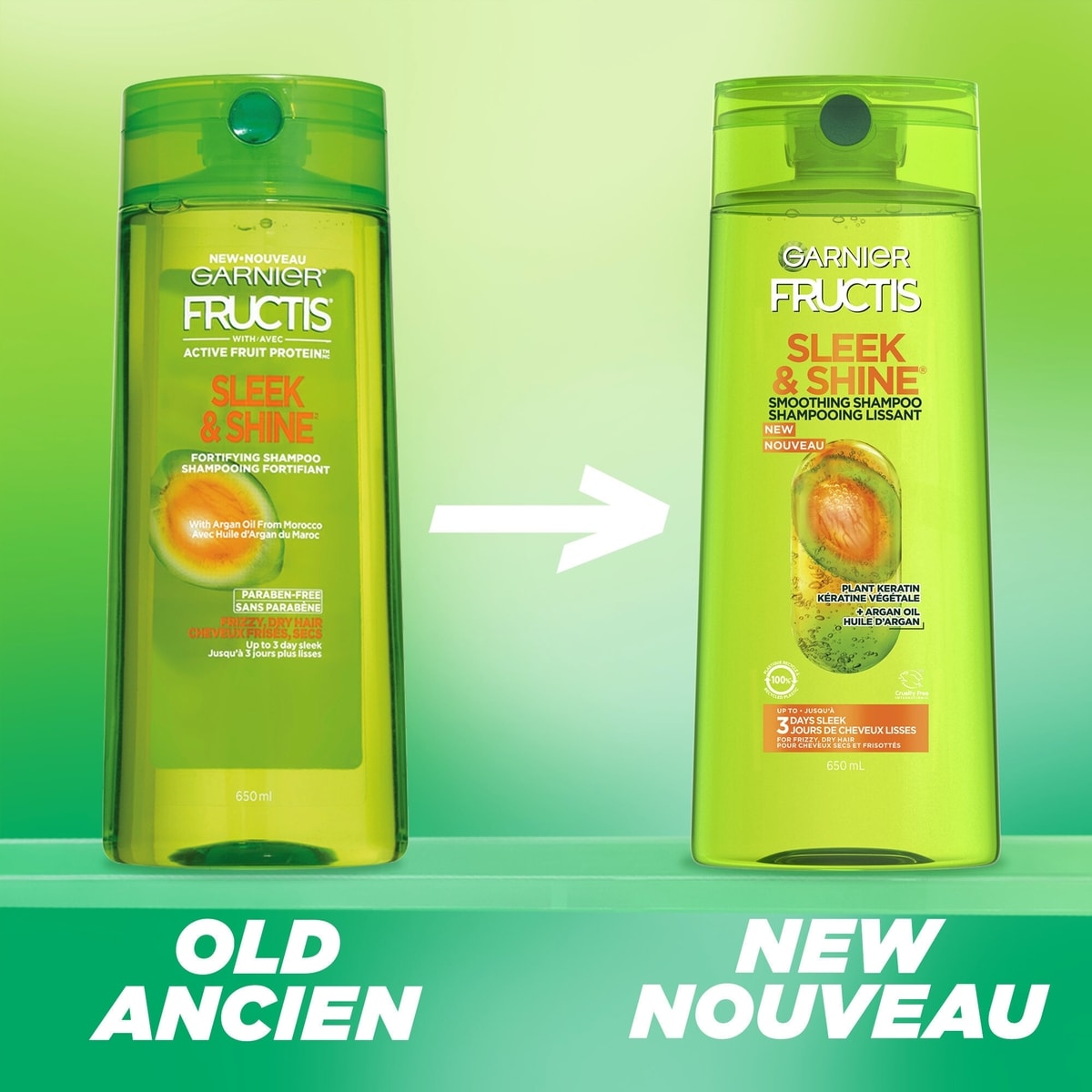 Fructis Sleek & Shine Shampoo