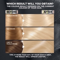 Garnier Ultra Color Hair Bleach PL1 Light Platinum – Permanent Hair Color Lifts Up to 7 Levels, Nourishing Formula, 1 Kit 3